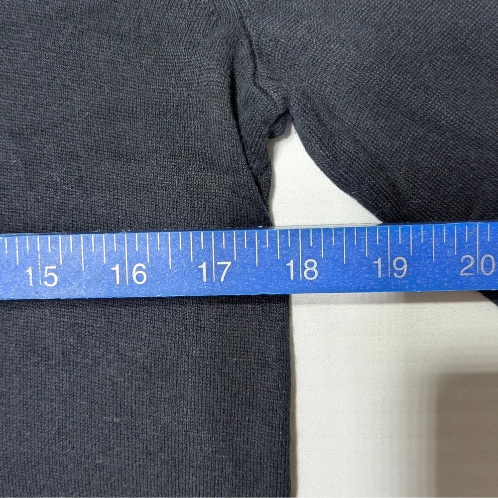 Banana Republic Men S Silk Cotton Cashmere V-Neck Sweater Black